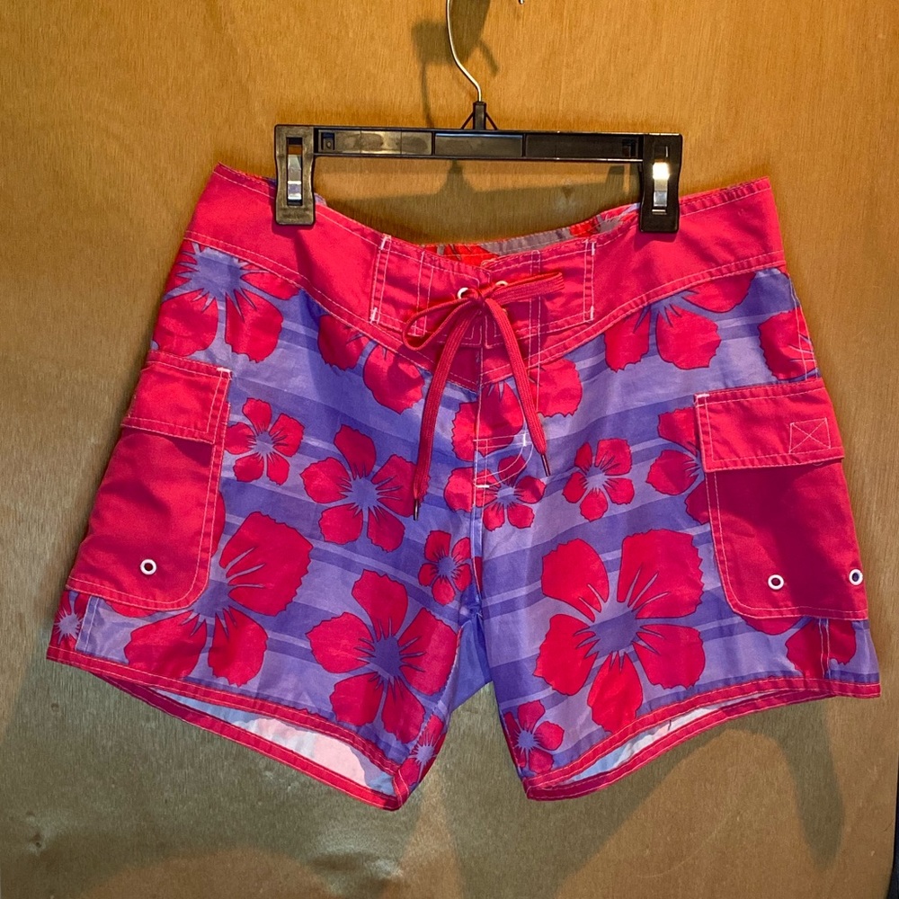 Body Glove Board Shorts Tropical Print Med